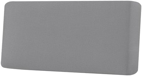 H.VERSAILTEX Super Stretch Individual Seat Cushion Covers Sofa Covers Couch Cushion Covers Slipcover Sets Thick Jacquard Textured Twill Fabric (1 Piece Sofa Cushion Cover, Dove) by HVERSAILTEX