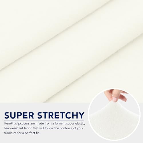 PureFit Waterproof Couch Cover Slipcovers for Couches and Sofas, Beige - Image 5