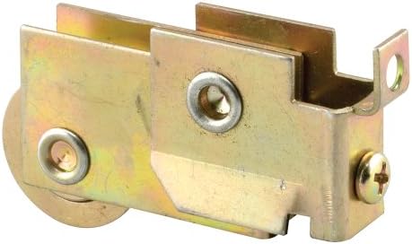 Prime-Line N 6574 Mirror Door Roller, 1-1/8 In. Ball Bearing Steel Grooved Roller (Single Pack) by Prime-Line