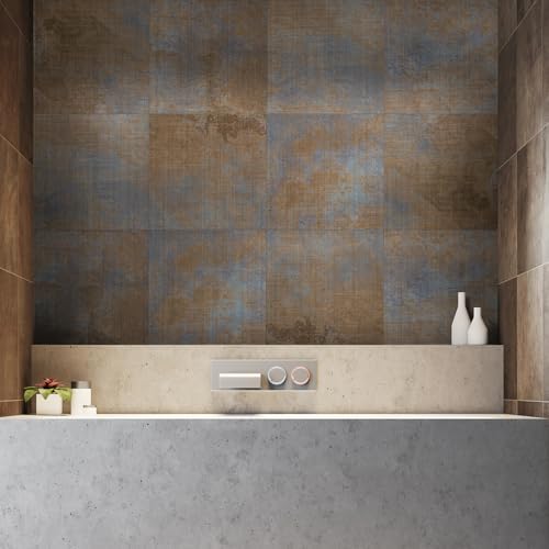LiveInUrban Flat Metal Wall Panels Rustic Finish for Kitchen- Tin - Image 5