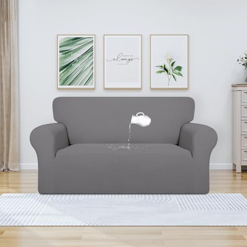 PureFit Waterproof Loveseat Couch Cover Slipcovers for Couches and Sofas - Image 2