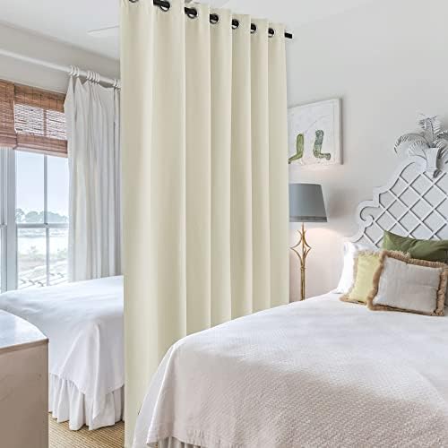RYB HOME Privacy Curtain for Sliding Glass Door Locker Room Basement Closet - Image 4