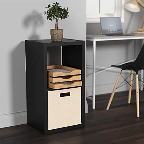 ClosetMaid 7114 Decorative Fabric Storage Bin, Tan - Image 4