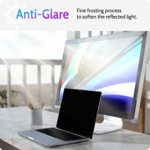 Peslv Magnetic Privacy Screen for MacBook Air 15 Inch (2023-2026, M2 M3 M4 M5) - A2941 A3114 A3241 A3448, 15inch Removable Matte Anti Blue Light Glare Filter for Mac Air 15.3" Laptop Computer - Image 4