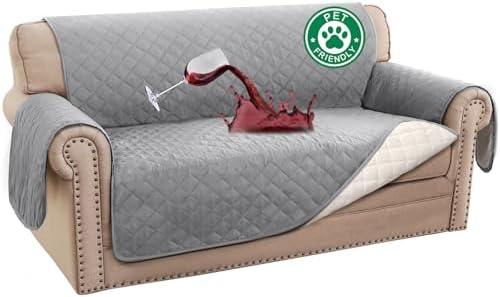 Turquoize 100% Waterproof Sofa Covers Couch Cover for Dogs, Loveseat 54" by Turquoize