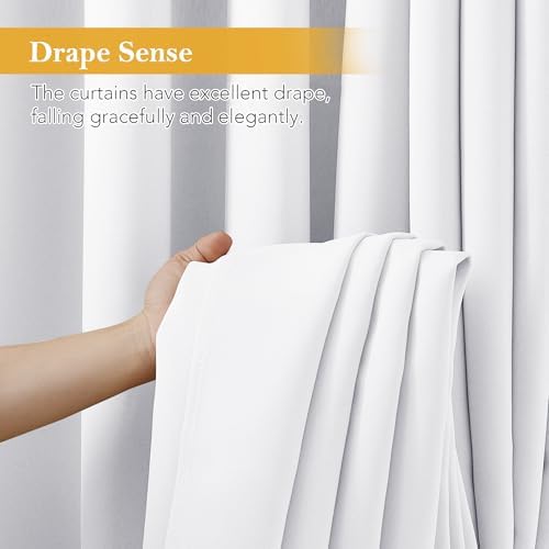 RYB HOME Blackout Thermal Insulated Curtain for Sliding Glass Door - Image 6