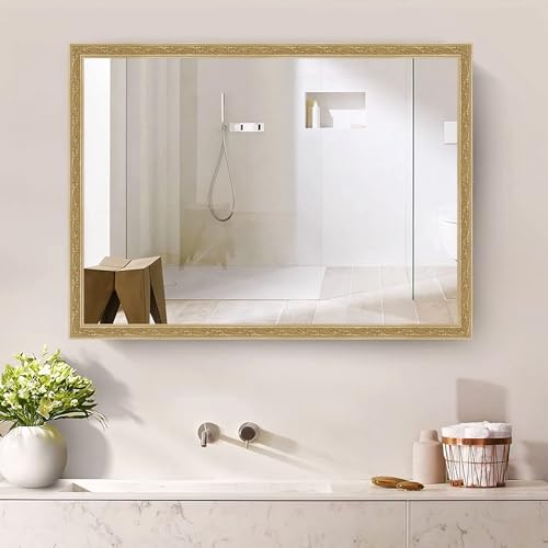 Peel and Stick PVC Crown Molding Trim, 16.4 Ft x 1.8" Flexible Self Adhesive Wall Trim, Decorative Molding Strip for Mirror Frame Baseboard Cabinet Home Decor (Champagne Gold) - Image 4