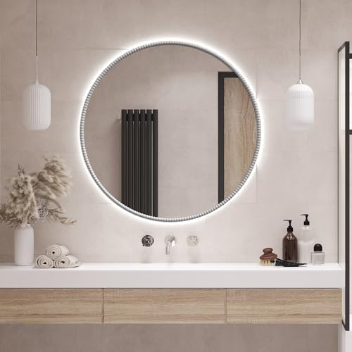 20ft Decorative Bead Pearl Peel and Stick Wall Molding Trim, White - Image 2