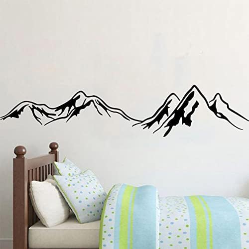 Big Mountains Wall Stickers Family Landscapes Wall Decals Beautiful Art Mural Decor Wallpaper for Living Room Bedroom Office Home Background Decoration | Family Landscapes Wall Decals, Beautiful Art Mural Decor Wallpaper for Living Room Bedroom Office ... - Image 5