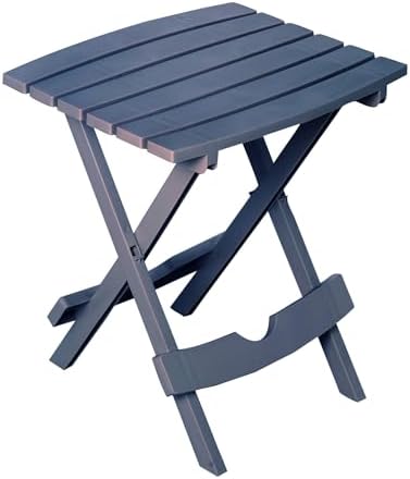 Adams 8510-94-3901 Quick-Fold Side Table, No Size, Bluestone by Adams