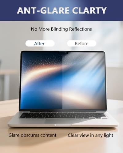 Magnetic Privacy Screen Protector for MacBook Air 13.6/13 Inch (2022-2026) - Image 6