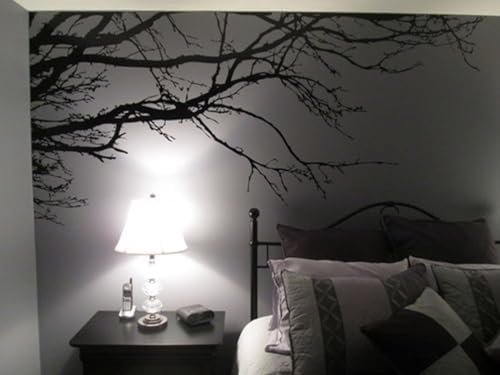 Innovative Stencils Tree Top Branches Wall Decal Vinyl Sticker 100" Wide X 44" High - Image 3