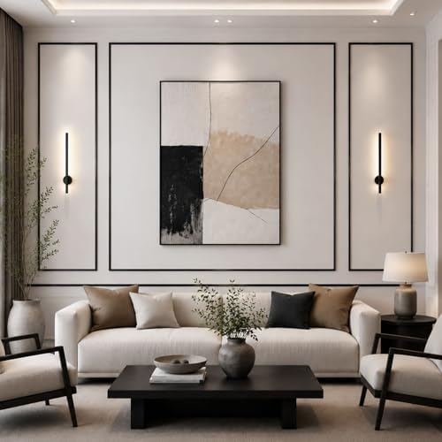 26.2 Ft Peel and Stick Wall Molding Trim, Flexible PVC Trim - Image 5