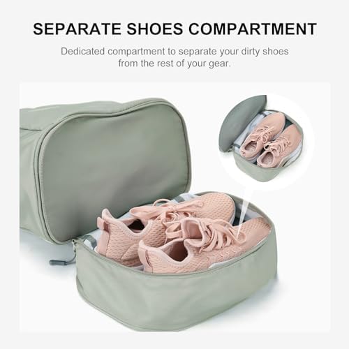 SYCNB Gym Backpack for Women with Shoes Compartment,Sports Backpack - Image 5