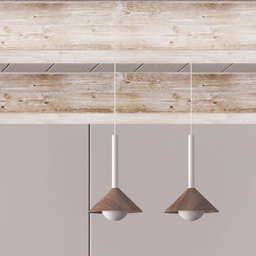 Peel and Stick Wallpaper Panels, So Poplar, 8-Pack | 16 x 24 in panel size; Covers up to 21.33 sq ft; Vinyl peel & stick; No paste needed; Great for walls, shelves & cabinets. - Image 3
