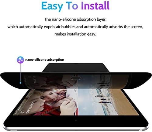 Peslv Privacy Screen Protector for iPad 9th/8th/7th 10.2" - Image 3