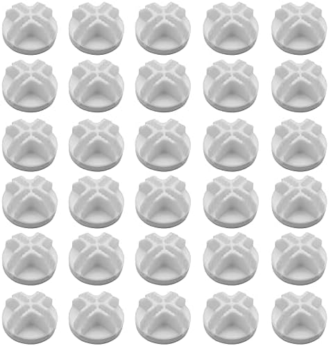 30 Pcs Wire Cube Connectors for Modular Storage Shelving (White) by Kyuionty