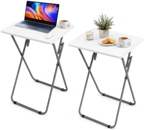 Gocamptoo Portable Folding TV Dinner Tray Table Set of 2 by Gocamptoo