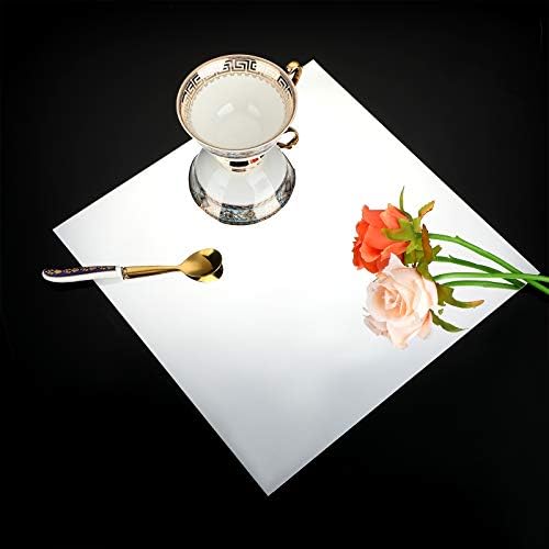 Zonon 20 Pieces Flexible Mirror Sheets Self Adhesive,12 X 12 Inches - Image 7