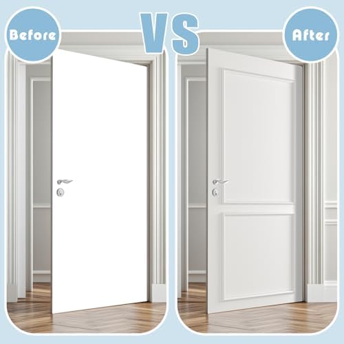Colingmill 1 Set Peel and Stick Door Moulding, Elegant, 24"x36"+24"x24" - Image 3