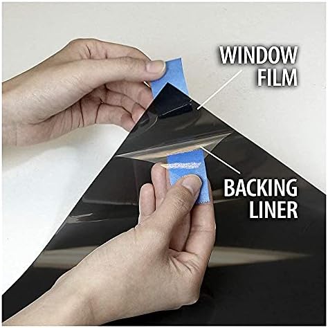 BDF NA05 Window Film Daytime Privacy and Sun Control Natural Black 5 (Very Dark) - 36in X 12ft - Image 5