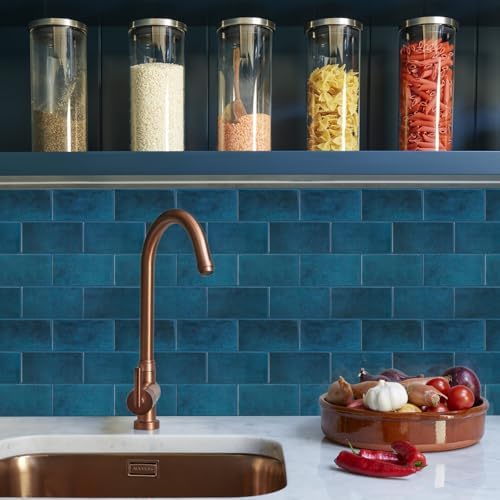 STICKGOO 10-Sheet Subway Tile Peel and Stick Backsplash, Self Adhesive Vinyl Wall Tiles, Stick on Backsplash for Kitchen and Bathroom(Thicker Design) - Image 4