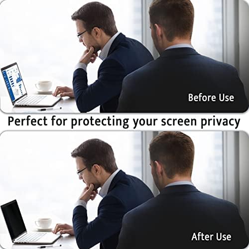 Peslv Magnetic Privacy Screen for MacBook Pro 13 Inch (2012-2015), Removable Anti Blue Light Glare Peep Filter Black out Screen Protector for Mac 13In Laptop Model (A1278, A1425, A1502) - Image 4