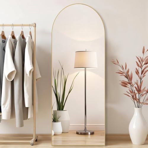 21"x64" Arched Mirror Full Length, Upgraded Body Wall Mirrors - Image 2