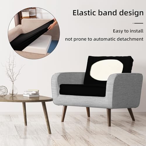 8 Pcs Outdoor Cushion Covers, Patio Sofa Cushion Covers Replacement - Image 5