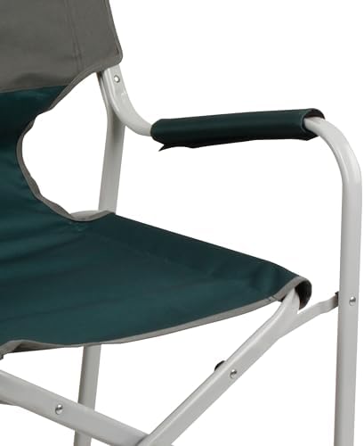 Coleman Outpost Elite Folding Camping Chair with Side Table & Cup Holder, Weather-Resistant Portable Chair with Arm Rests - Image 3