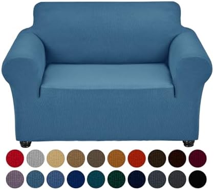 Joccun Stretch Chair Couch Cover,1-Piece Sofa Slipcover Spandex Jacquard Fabric Sofa Covers with Elastic Bottom,Washable Furniture Protector for Dogs,Cats,Kids(Armchair, Wide 35" - 55",Niagara) by Joccun