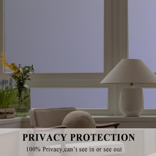 Whiteout Blackout Room Darkening Window Film Privacy No Glue 35x157in - Image 4