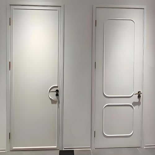 20FT Peel and Stick Door & Wall Trim, 0.78in Flexible Self Adhesive TPE Molding for Door Frame, Mirror Frame, Cabinet Edge & Accent Decor, Matte White - Image 6