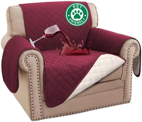 Turquoize 100% Waterproof Chair Covers Couch Covers for Dogs, Chair 28" by Turquoize