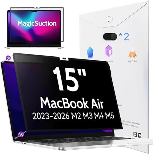 Peslv Nano‑Suction Privacy Screen for MacBook Air 15 Inch by peslv