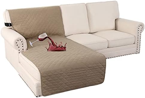 Turquoize 100% Waterproof Sofa Covers Chaise Lounge L Shape Sofa Protector by Turquoize
