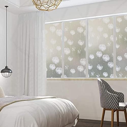 Window Privacy Film for Glass, Blowball Removable Static Film, 35.4x118.1 Inch - Image 3