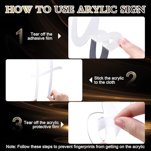 Yousoontic Happy Birthday Sign for Backdrop, 23 x 20 Inch, Classic, Silver - Image 3