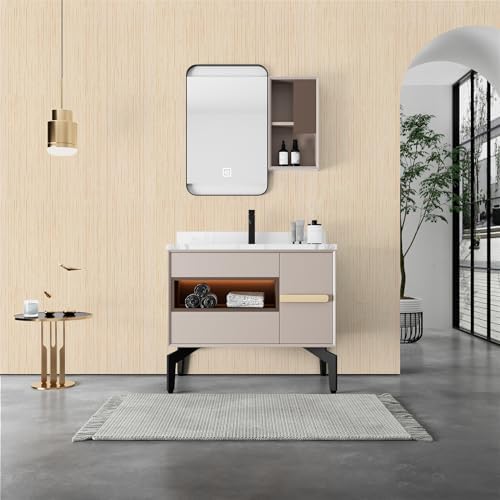 Beige Grasscloth Peel and Stick Wallpaper A Set of 23.6''x480'' Textured Self-Adhesive Contact Paper Linen Grasscloth Removable Wallpaper for Cabinets Counter Top Liners - Image 6