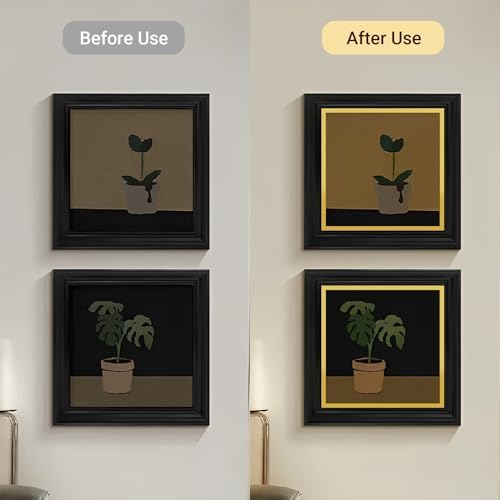 Trimold Glossy Gold Molding Trim Peel and Stick, Flexible Mirror Border Design, Wall Ceiling Floor Cabinet Tile Edge Moulding, 5m x 2cm - Image 4