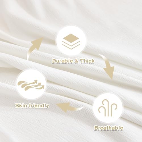 MYSKY HOME Chair Couch Covers - Sectional Couch Covers for Pet, Non Slip Soft Couch Cover, Washable Furniture Protector with Tassel Sofa Throws, Living Room, 71"x91", White - Image 5