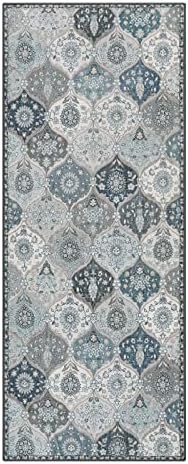 Lahome Moroccan Kitchen Runner Rug, 2x5 Washable Hallway Runner Non Slip - Image 2