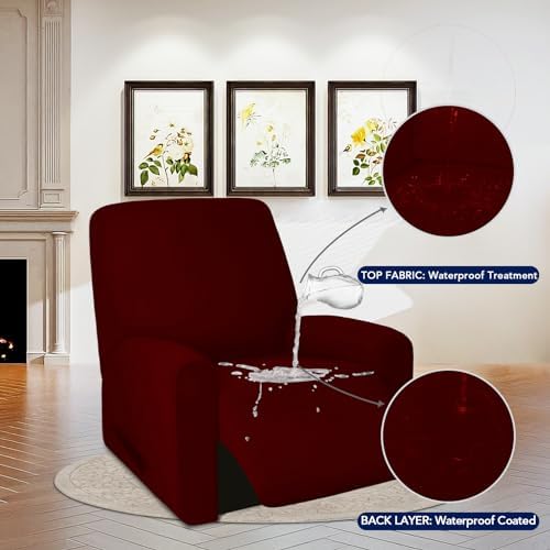 PureFit Waterproof Recliner Chair Cover Slipcovers for Couches and Sofas - Image 3