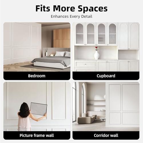 20FT Flexible Peel and Stick Wall Molding Trim - Image 4