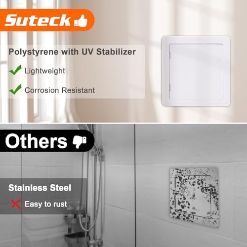Suteck Plastic Access Panel for Drywall & Ceiling 18 x 18 Inch - Image 3