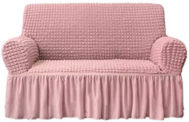 NICEEC Loveseat Covers Washable Love Seat Couch Covers Slipcover with Skirt by NICEEC