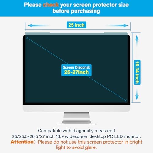 MOSISO Computer Blue Light Blocking Screen Protector Anti-UV Filter Film - Image 2