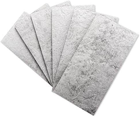Art3d 102-Pack Peel and Stick Backsplash, Natural Stone White - Image 2