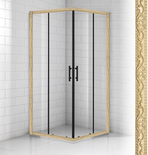 16.4 Feet Champagne Gold Flexible Molding Trim Wall Trim, Mirror Frame Trims, Cabinet Border Self Adhesive Peel and Stick Molding Ceiling Moldings for Bathroom Home Decor, Champagne Gold - Image 7