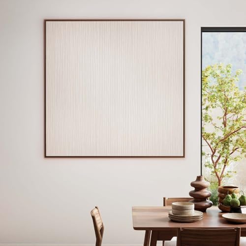 Timeet Peel and Stick Wallpaper Modern Self Adhesive Wallpaper Textured Neutral Stripe Contact Paper Removable Vinyl Wall Paper for Accent Wall Modern Minimalist Wall Decor 17.3" x 78.7" - Image 7